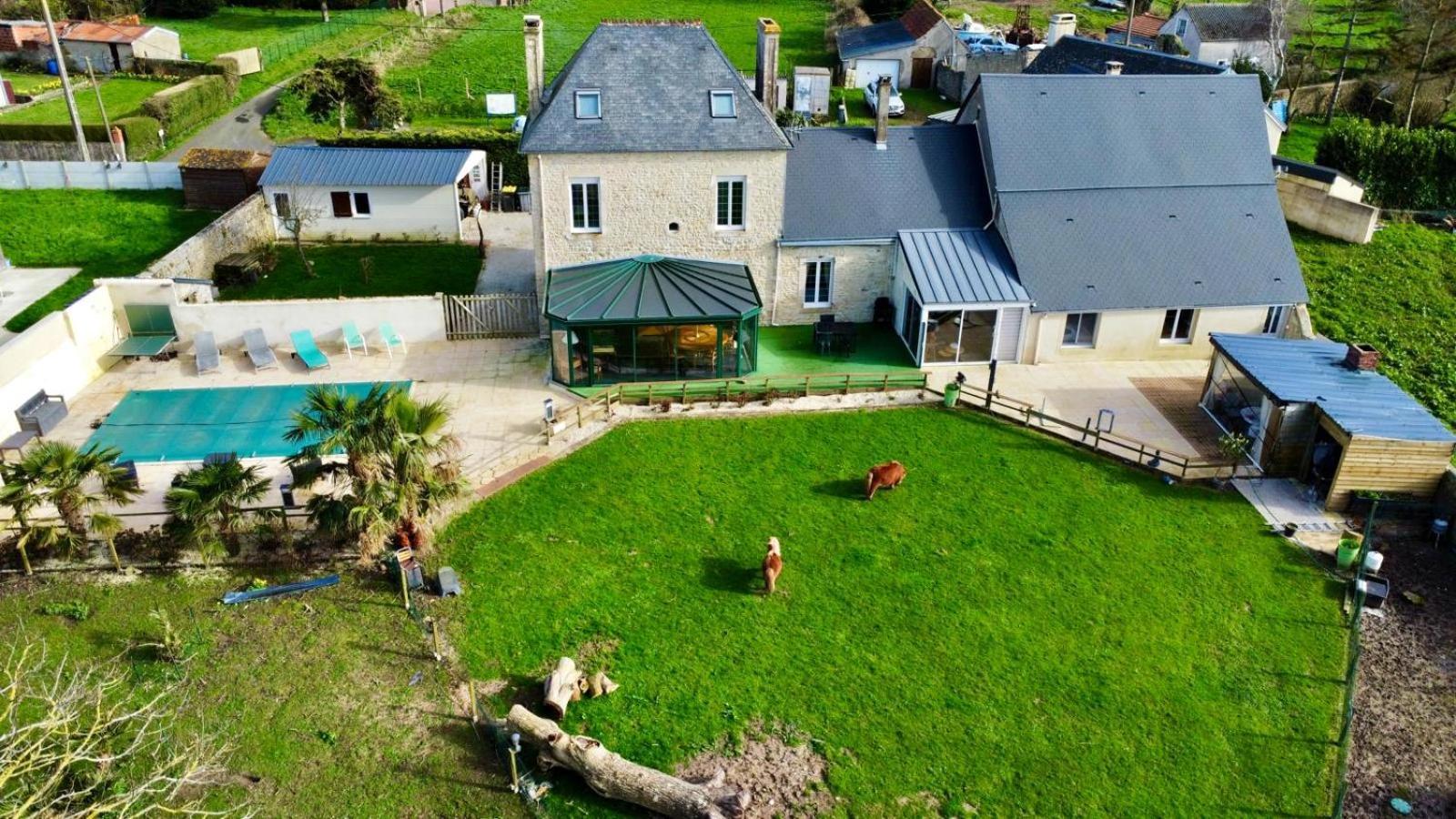 Saint-Germain-du-Pert Gite Isigny Omaha מראה חיצוני תמונה